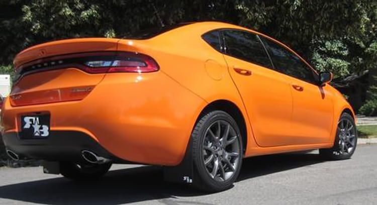 Dodge Dart mud flaps