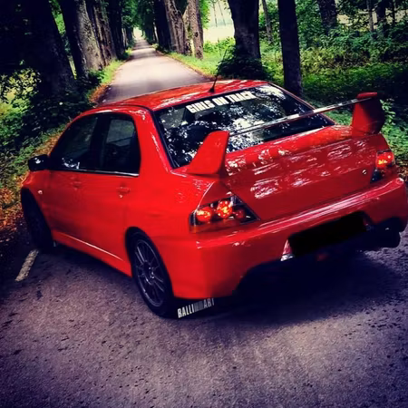 Mitsubishi Evo 7-9 mud flaps
