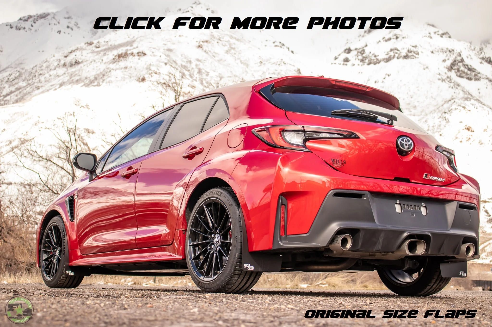 Toyota Corolla GR mudflaps