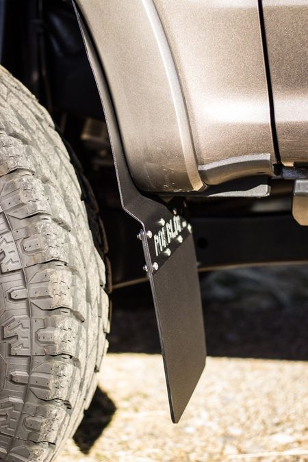 Ford F-250 F-350 super duty SRW step back 2017+ Mud flaps