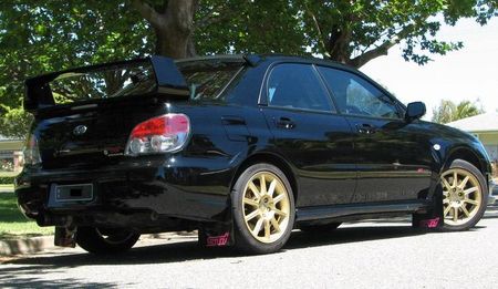 Subaru Impreza Newage mud flaps  2001 - 2007