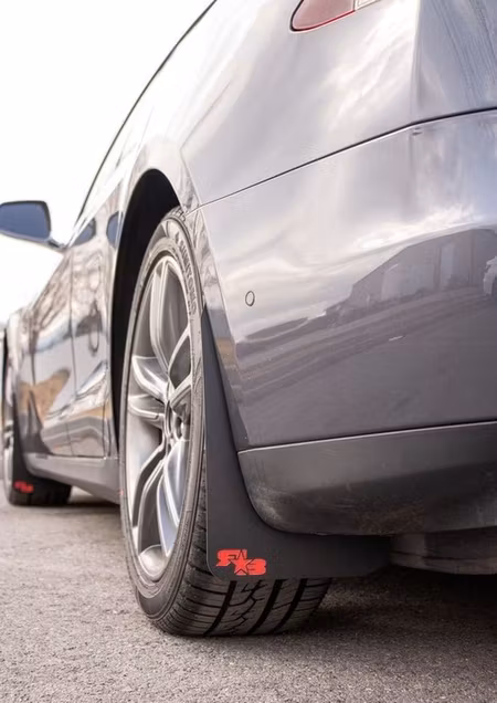 Tesla model S mudflaps