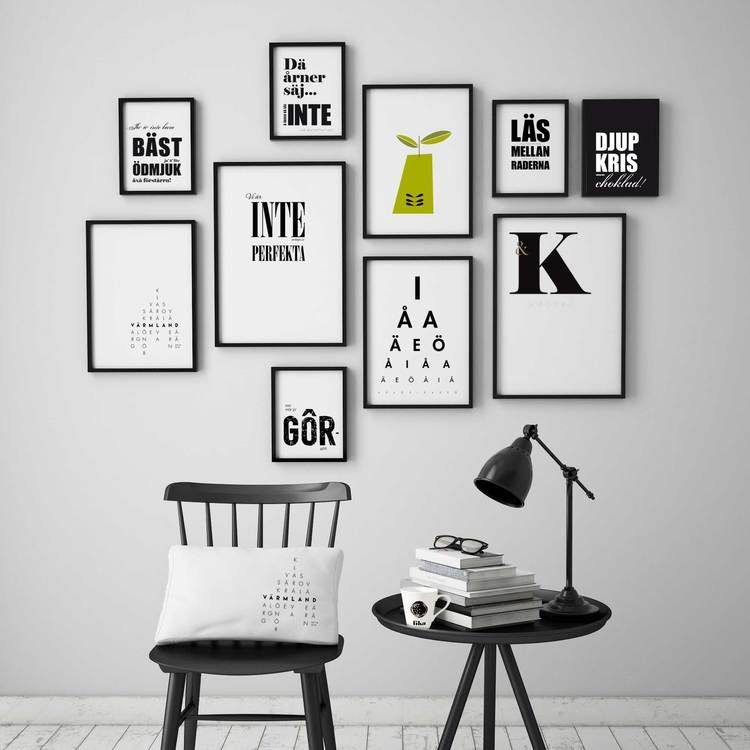 Poster: K & White