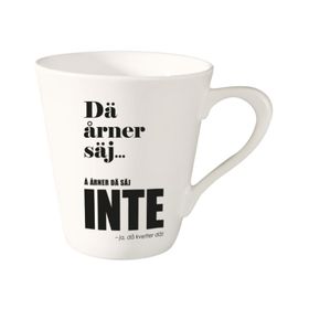 Mugg: Dä årner säj