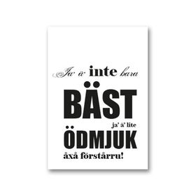 Vykort: Bäst