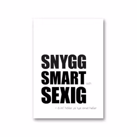 Vykort: Snygg, smart och sexig