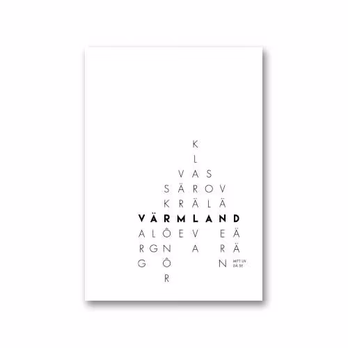 Vykort: Värmland