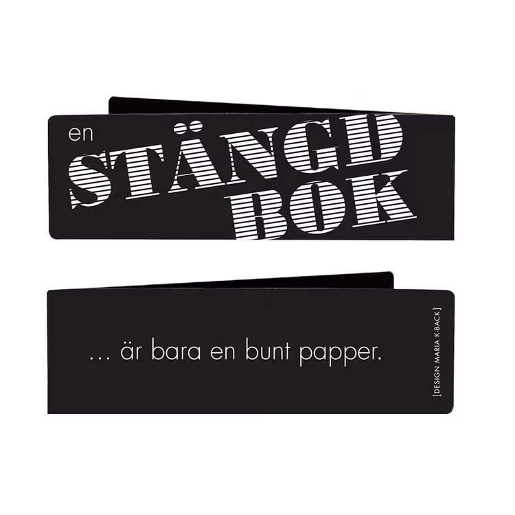 Bokmärke: Stängd bok