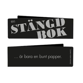 Bokmärke: Stängd bok