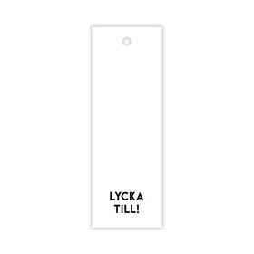 Hangtag: Lycka till