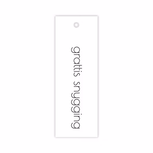 Hangtag: Grattis snygging