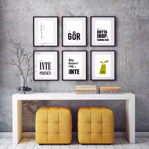 Poster: Dä årner säj