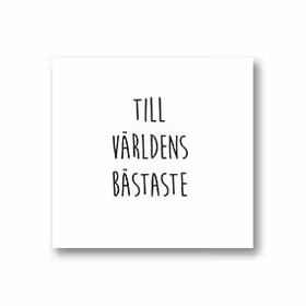 Gratulationskort: Bästaste