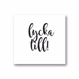 Gratulationskort: Lycka till