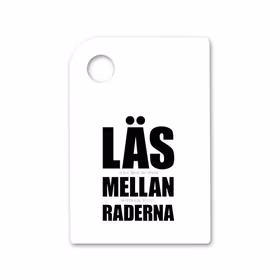 Skärbräda: Mellan raderna