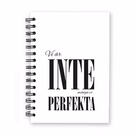 Anteckningsblock: Vi perfekta
