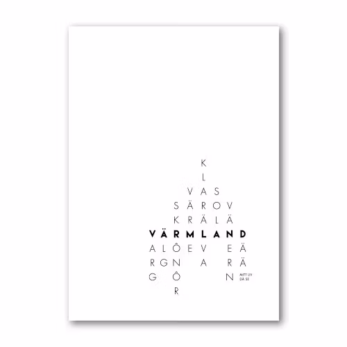 Poster: Värmland