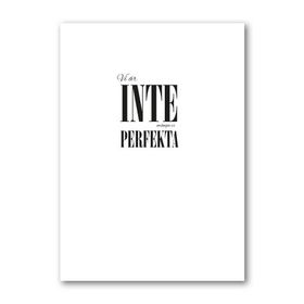 Poster: Vi perfekta