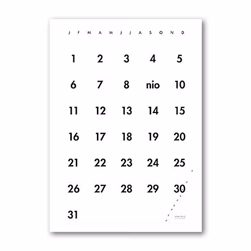 Poster: Evighetskalender