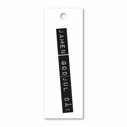 Hangtag: Jamen God Jul då!