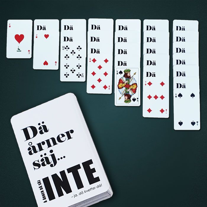 Kortlek: Dä årner säj