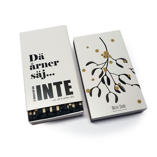 Tändsticksask: Dä årner säj