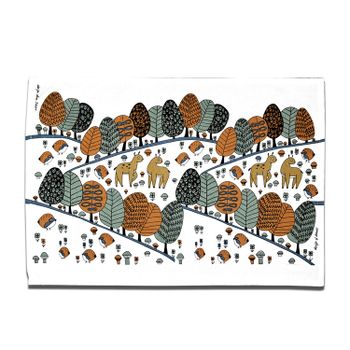 Kitchen towel" Rustling Trees" Fabelskog series
