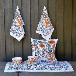 Cushion cover "Kind Fox" Fabelskog series