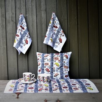 Cushion cover" Dancing Birds" Fabelskog series