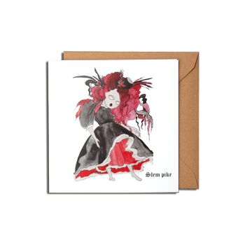 Greeting Card “Slem Pike“#03