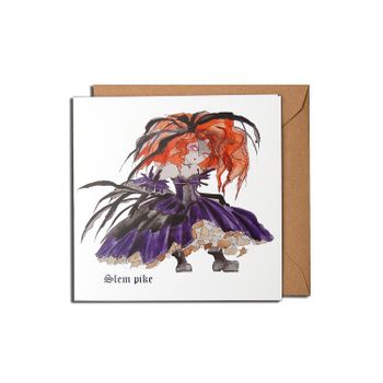 Greeting card “Slem Pike “#04