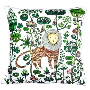 Cushion cover "Lion" by Anna Strøm