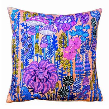 Cushion cover "Magic Garden" by Anna Strøm