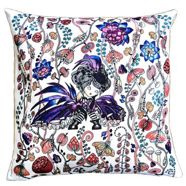Cushion "Snill Pike" (Nice Girl) by Anna Strøm