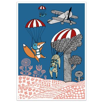 Postcard A5 Fabelskog #15