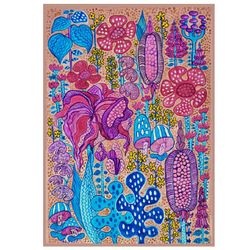 Art print A3"Magic Garden rose"
