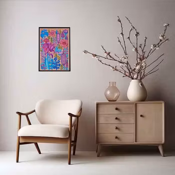 Plakat A3 "Magic Garden rose"