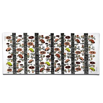 Table runner "Dancing Birds" Fabelskog series