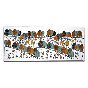 Table Runner "Rustling Trees" Fabelskog series