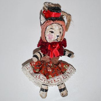 Handmade Christmas ornaments, Cat #117