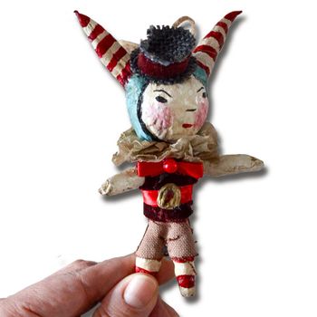 Handmade Christmas decorations, Theater Clown #114