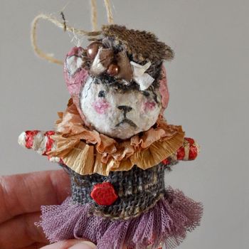 Handmade Christmas ornaments, Cat #76