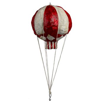 Handmade Xmas Ornament,Hot Air balloon #113 (Balloon only, figures sold separately)