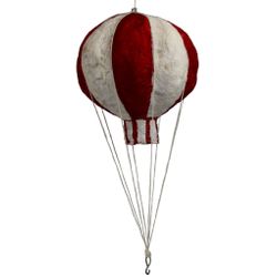 Handmade Xmas Ornaments,Hot Air Balloon #121 (Balloon only, figures sold separately)