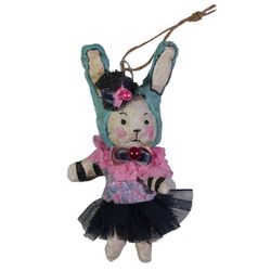 Handmade Xmas ornaments, Rabbit #128