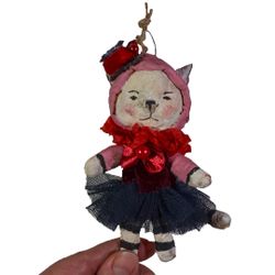 Handmade Xmas Ornament, Cat #131