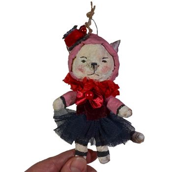 Handmade Xmas Ornament, Cat #131