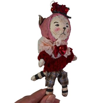 Handmade Xmas Ornament, Cat #130