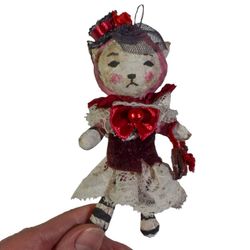 Handmade Xmas Ornament, Cat #132