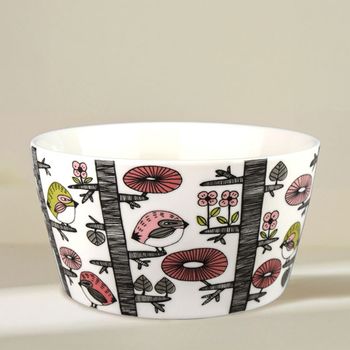 Bowl "Dancing Birds"Fabelskog